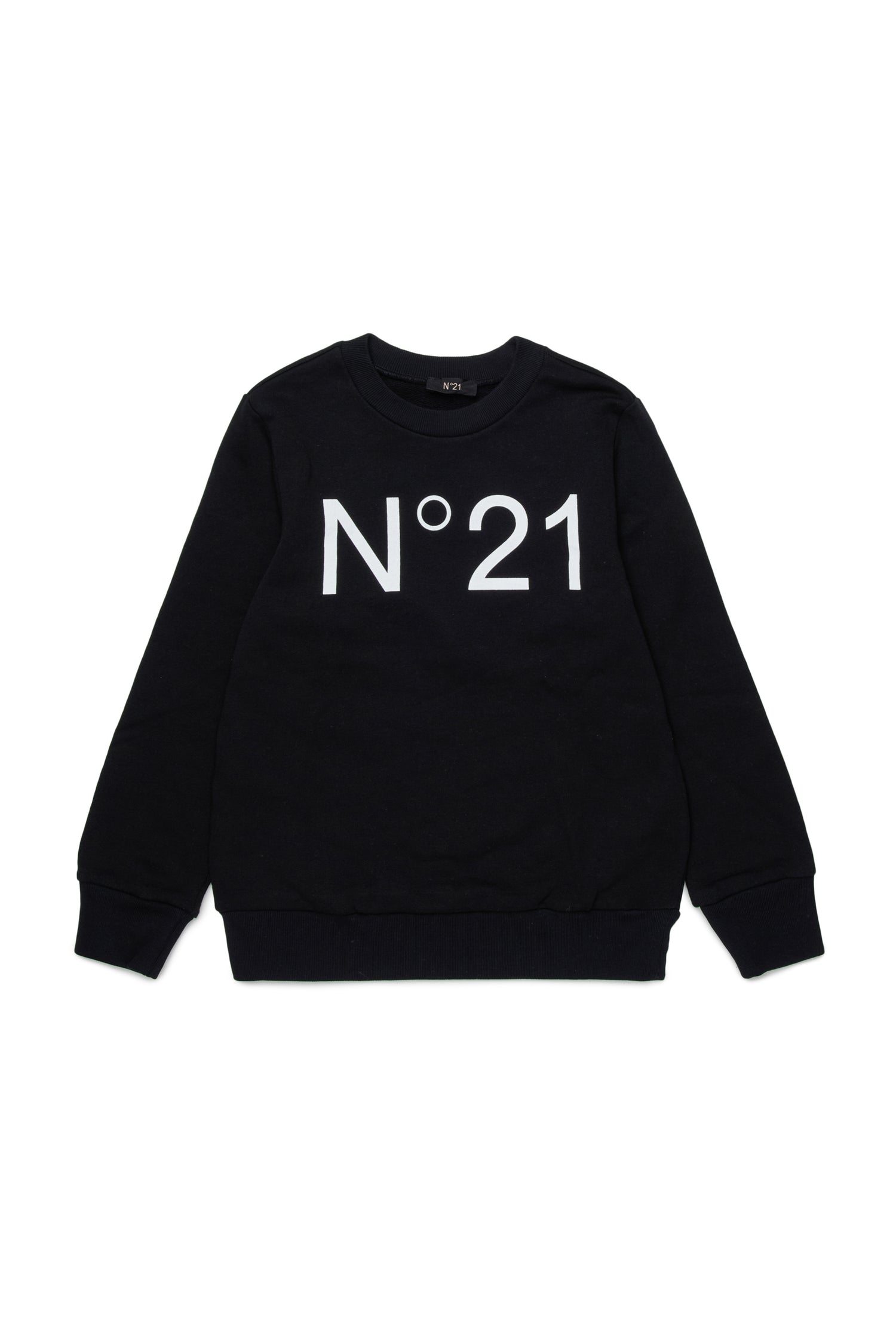 Nº21 Black Basic Logo Sweatshirt