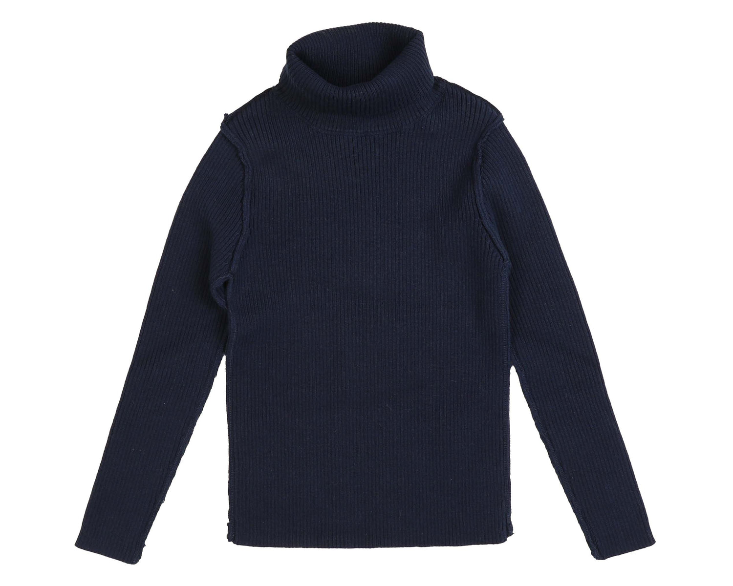 Noma Black Ribbed Turtleneck