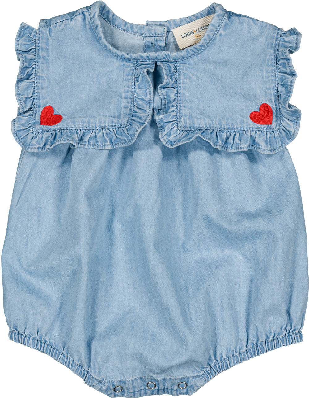 Louis Louise Light Blue Celesta Romper