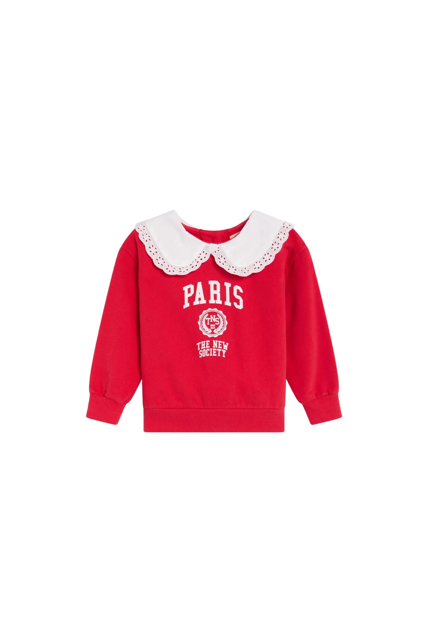The New Society Baby Chinese Red Paris Special Sweatshirt