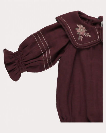 Early Sunday Baby Plum Gladys Bubble Romper 2