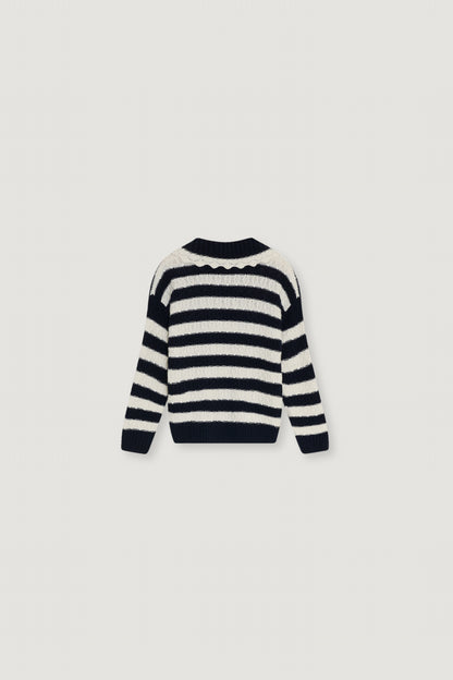 The New Society Girls Black Iris Reverie Polo
