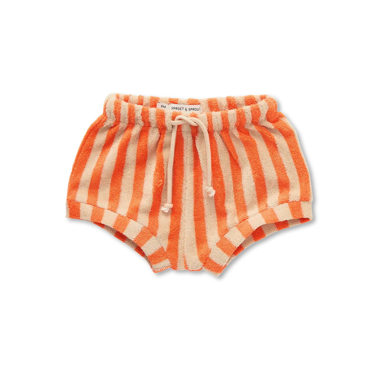 Sproet and Sprout Sesame Baby Loose Shorts Stripes