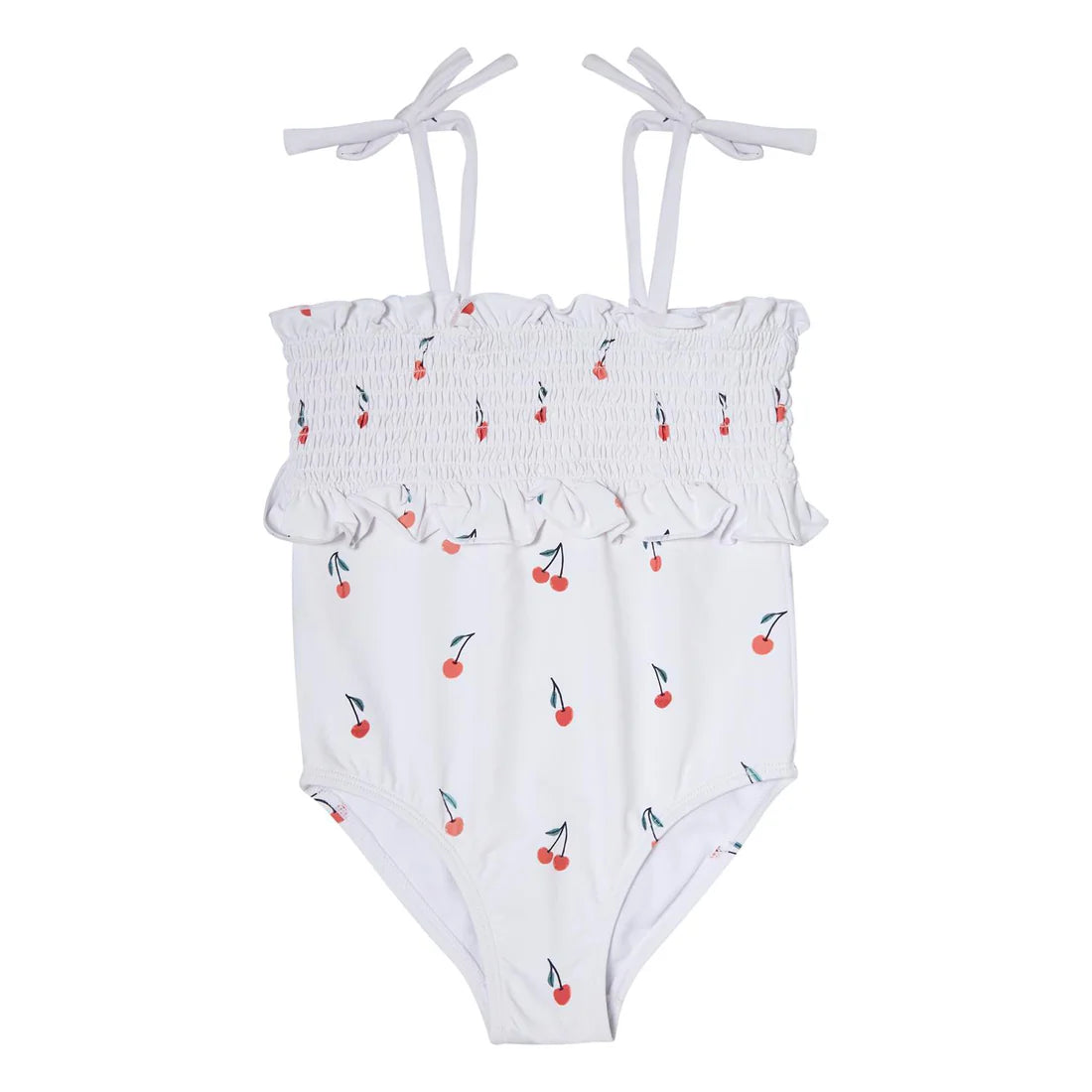 Tocoto Swimsuit with Cherry Print