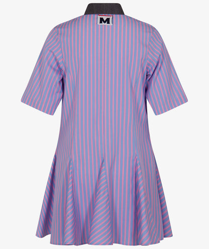 MSGM Light Blue Girls Poplin Dress