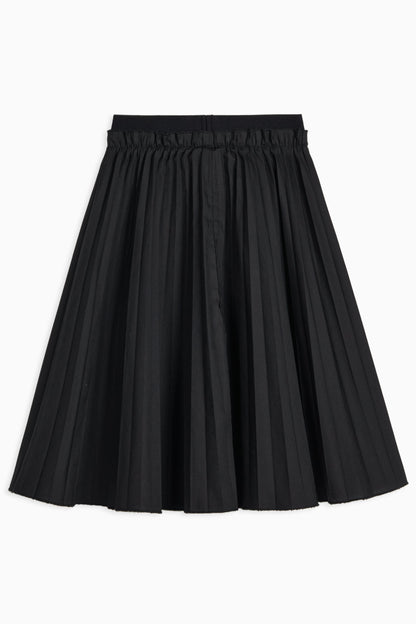 Wolf &amp; Rita Woven Long Black Skirt