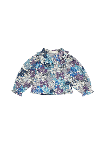 The New Society Mauve Print Sophia Baby Set