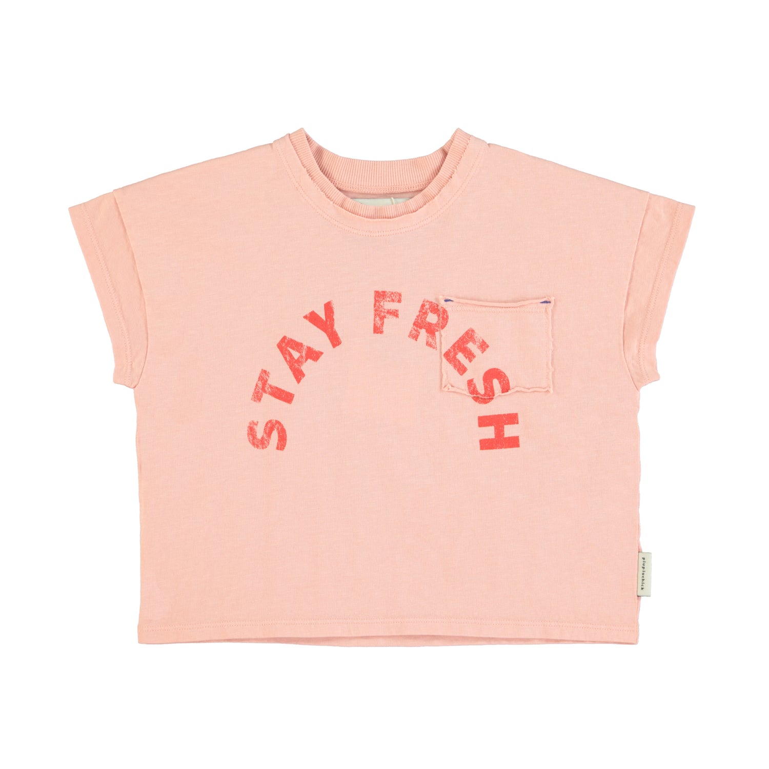 Piupiuchick Light Pink &quot;Stay Fresh&quot; Tee Shirt