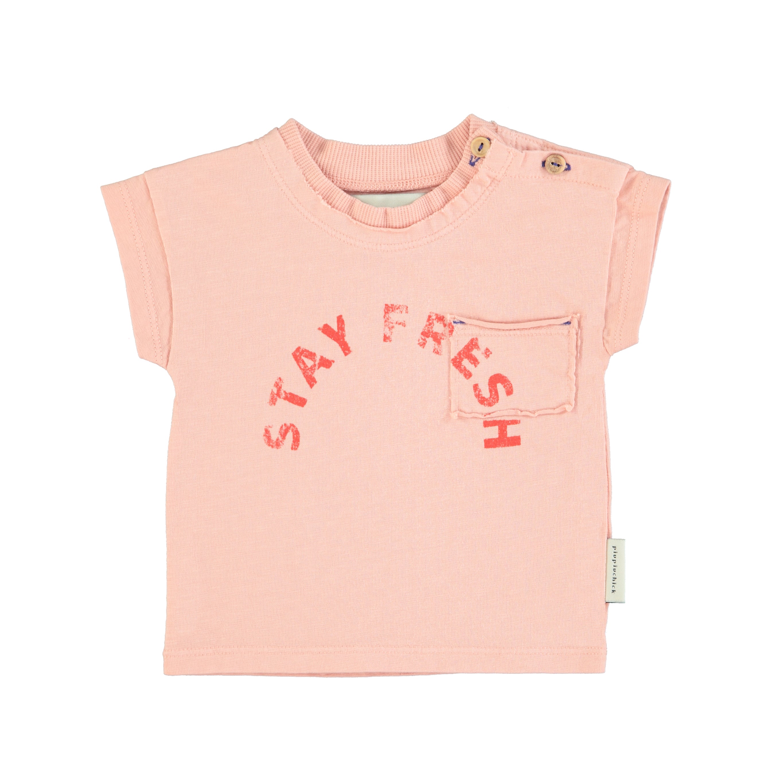 Piupiuchick Light Pink &quot;Stay Fresh&quot; Tee Shirt