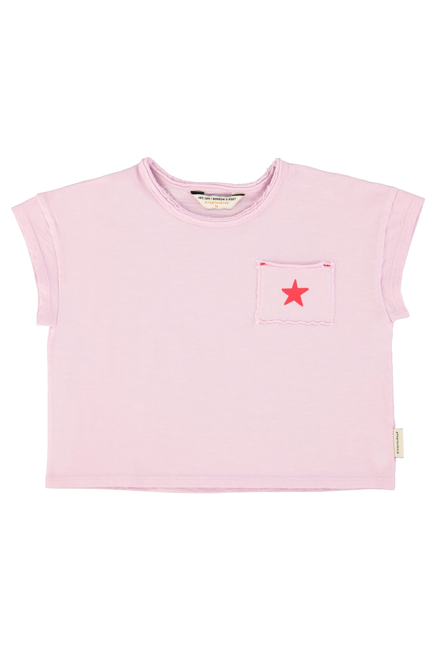 Piupiuchick Girls T-Shirt Lilac with "A" Print