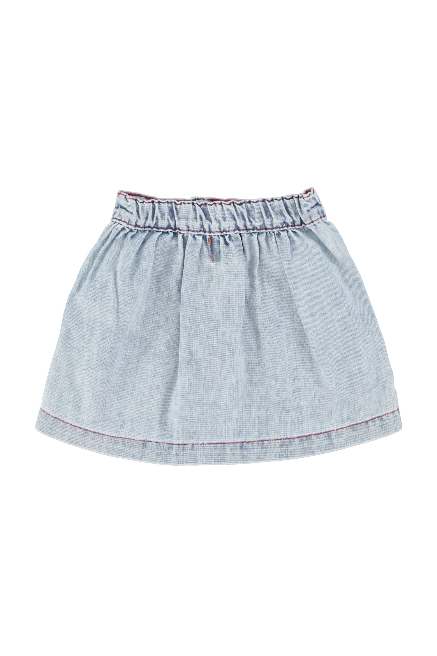 Piupiuchick Knee-Length Skirt Light Blue Denim