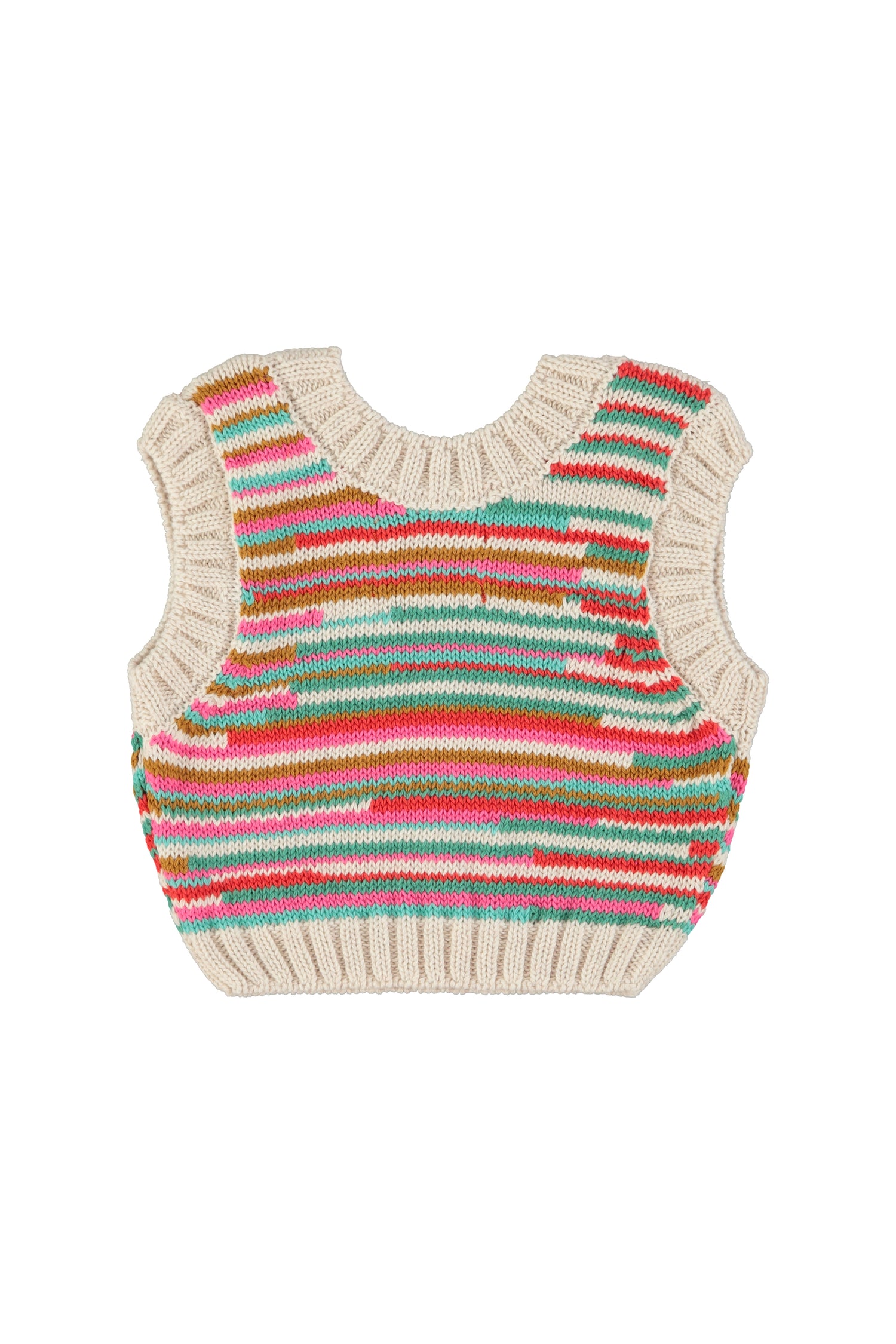 Piupiuchick Knitted Top Multicolor