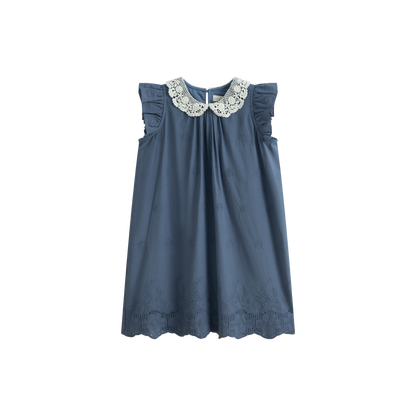 Cera Una Volta Antonella Dress Dusty Blue