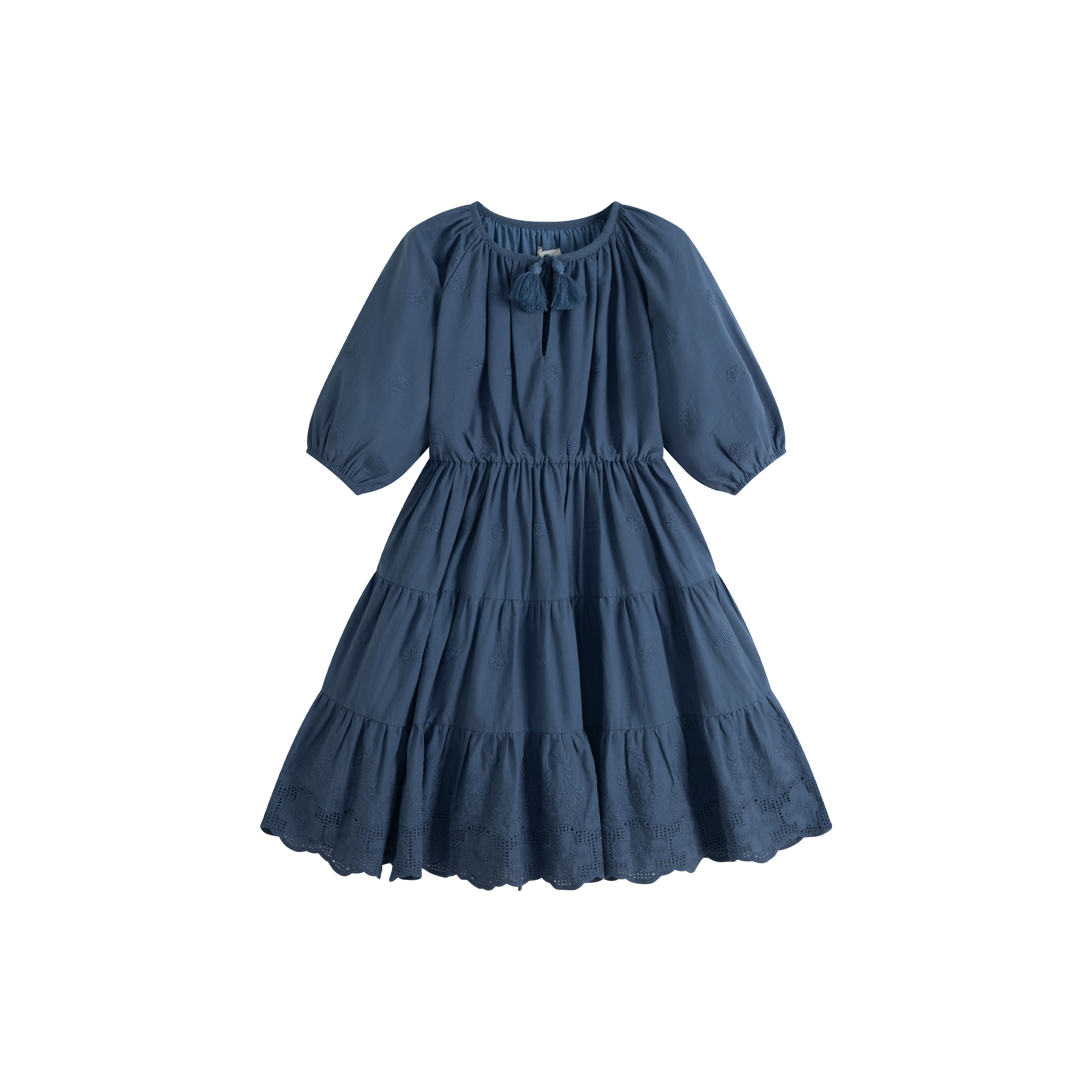 Cera Una Volta Dusty Blue Olivia Dress 10