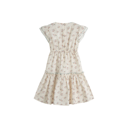 Cera Una Volta Ester Dress Cream Flower