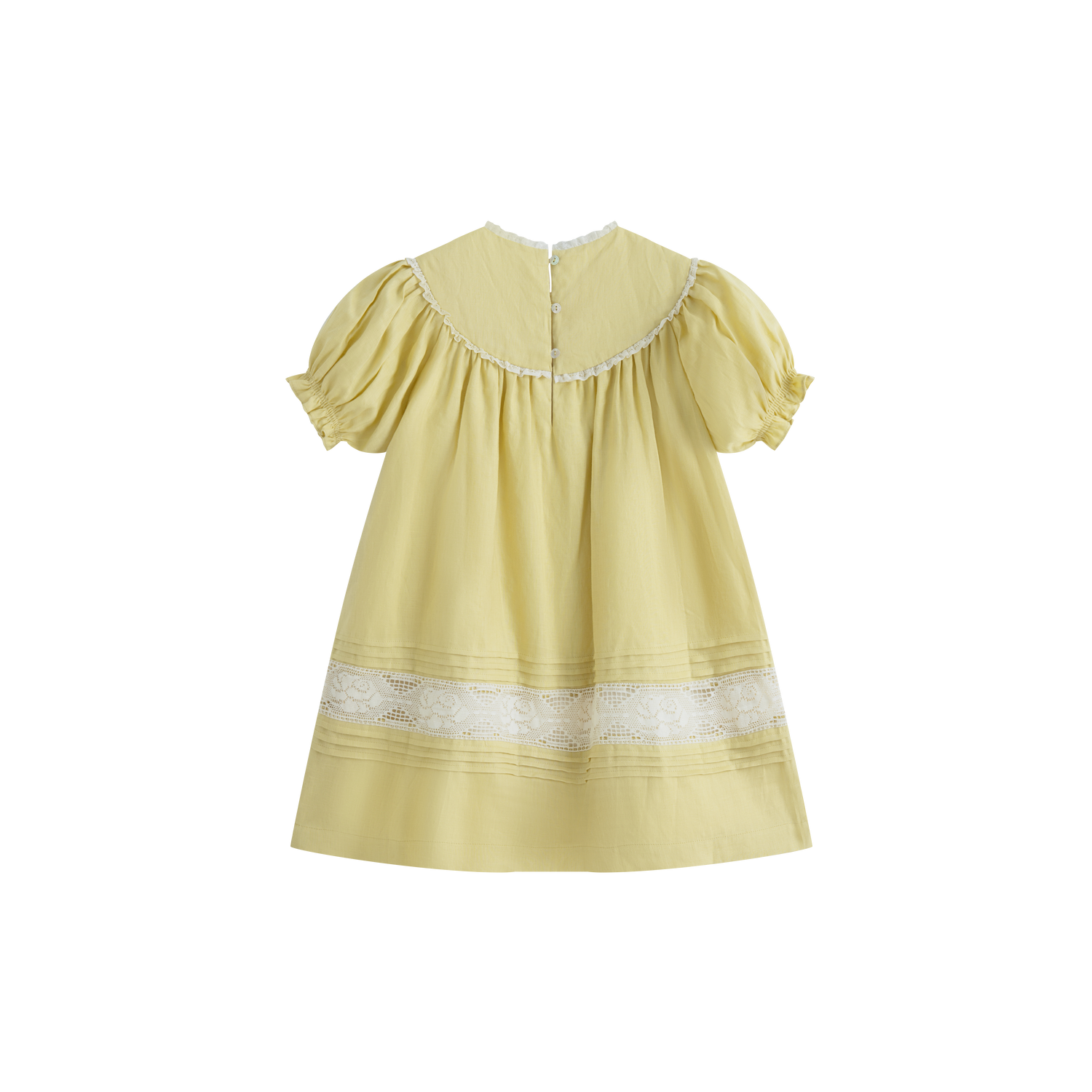 Cera Una Volta Yellow Kaya Dress 4y Cera Una Volta Yellow Kaya Dress 4y