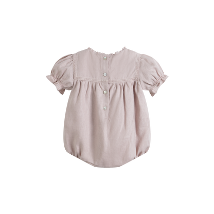Cera Una Volta Ell Romper Pastel Pink