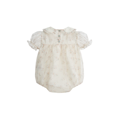 Cera Una Volta Vienna Romper Cream Flower