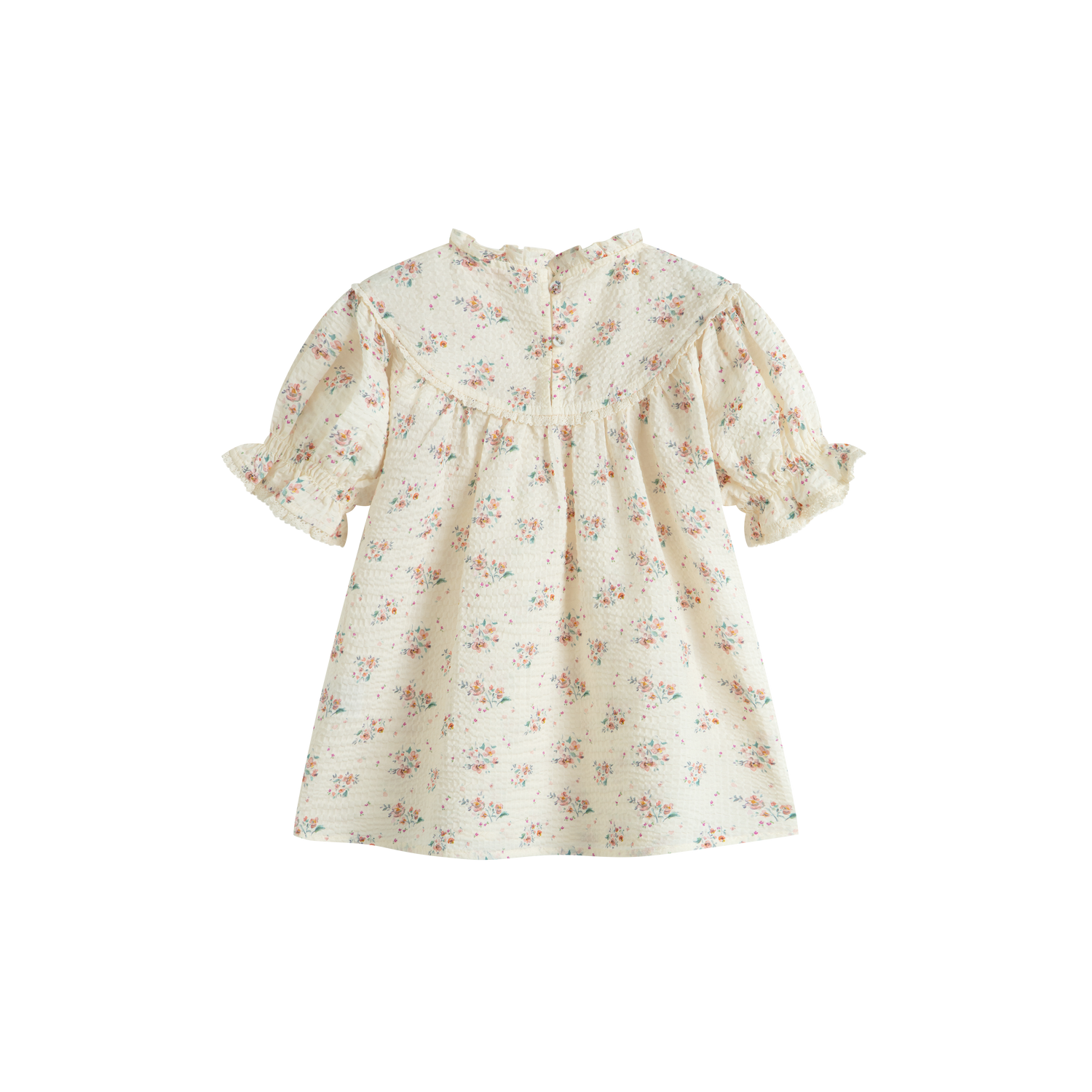 Cera Una Volta Kaya Shirt Cream Flower