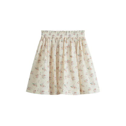 Cera Una Volta July Skirt Cream Flower