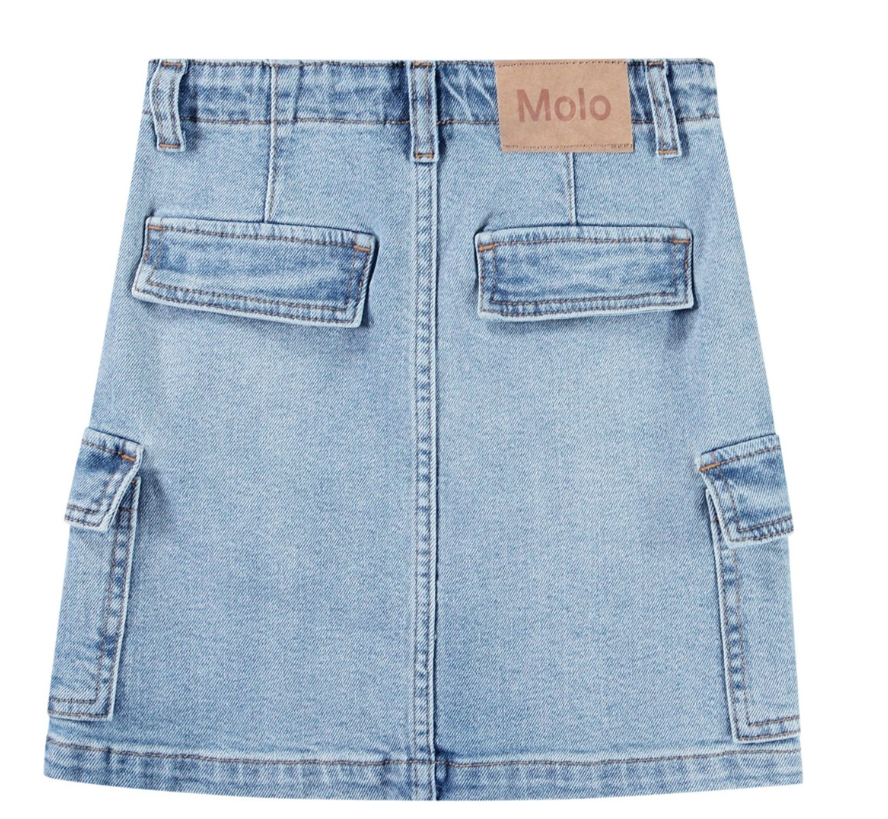 Molo Distressed Washed Belli - Skirt
