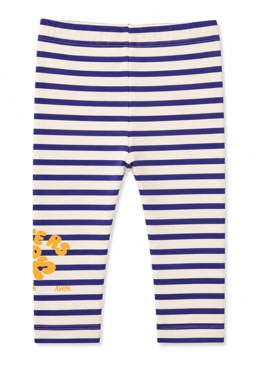 Wynken Baby Ultramarine Stripe Mini Patterns Legging