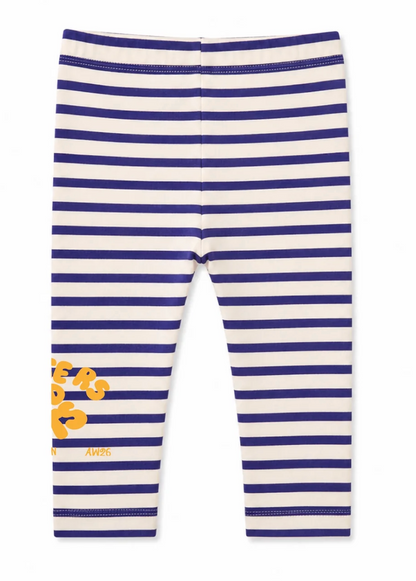 Wynken Baby Ultramarine Stripe Mini Patterns Legging
