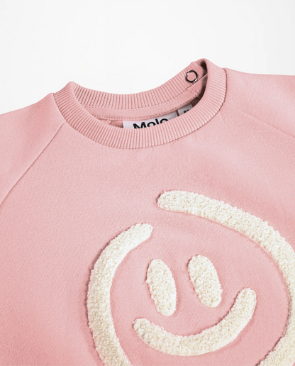 Molo Baby Disc Mellow Rose Sweatshirt