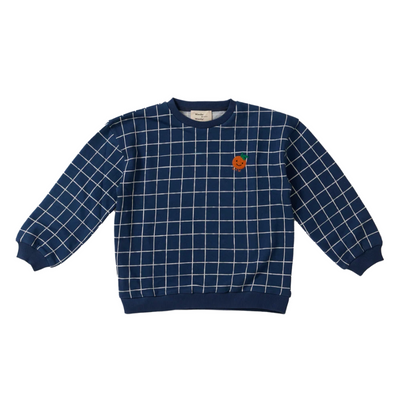 Wander &amp; Wonder Girls Ink Check Sweatshirt