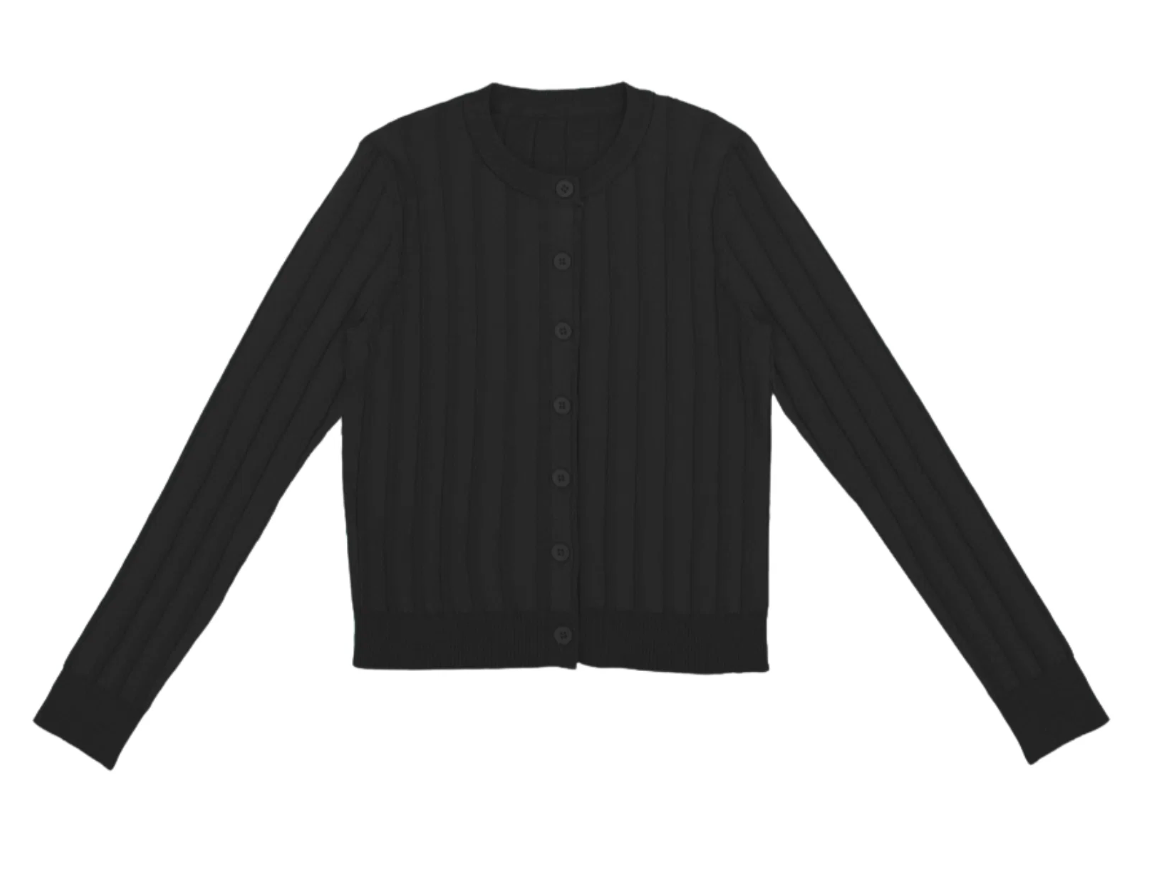 Elle Oh Elle Teens Black Patti Cardigan