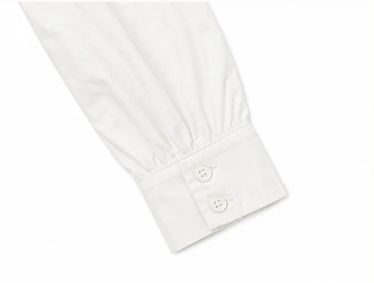 Porter White Button Down Sequin Collar Design Top