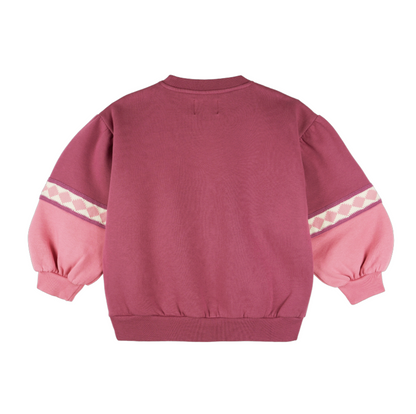 Morning Mess Therapy Girls Mauve Mati Sweatshirt