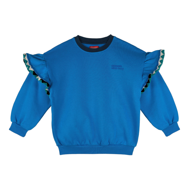 Morning Mess Therapy Girls Bluette Poppy Sweatshirt
