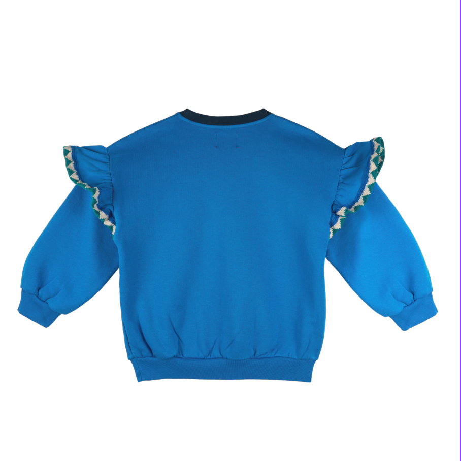 Morning Mess Therapy Girls Bluette Poppy Sweatshirt
