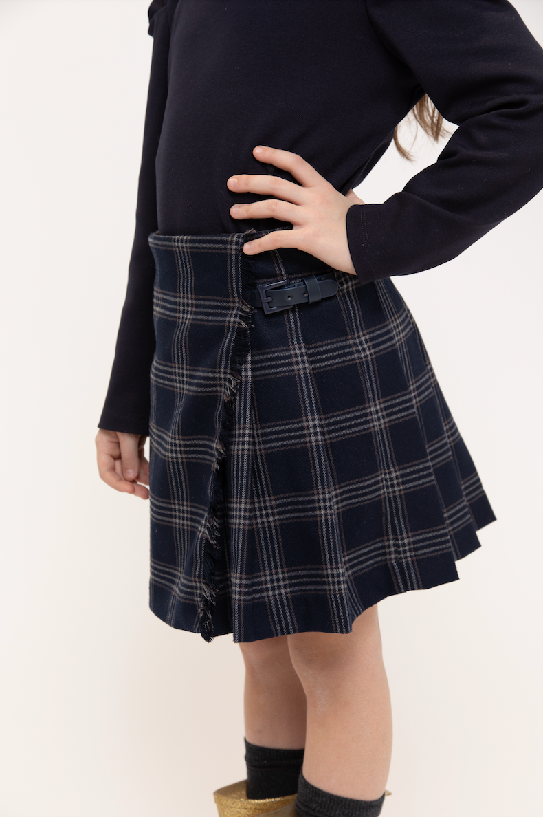 Piccola Ludo Long Paperino Blu Skirt
