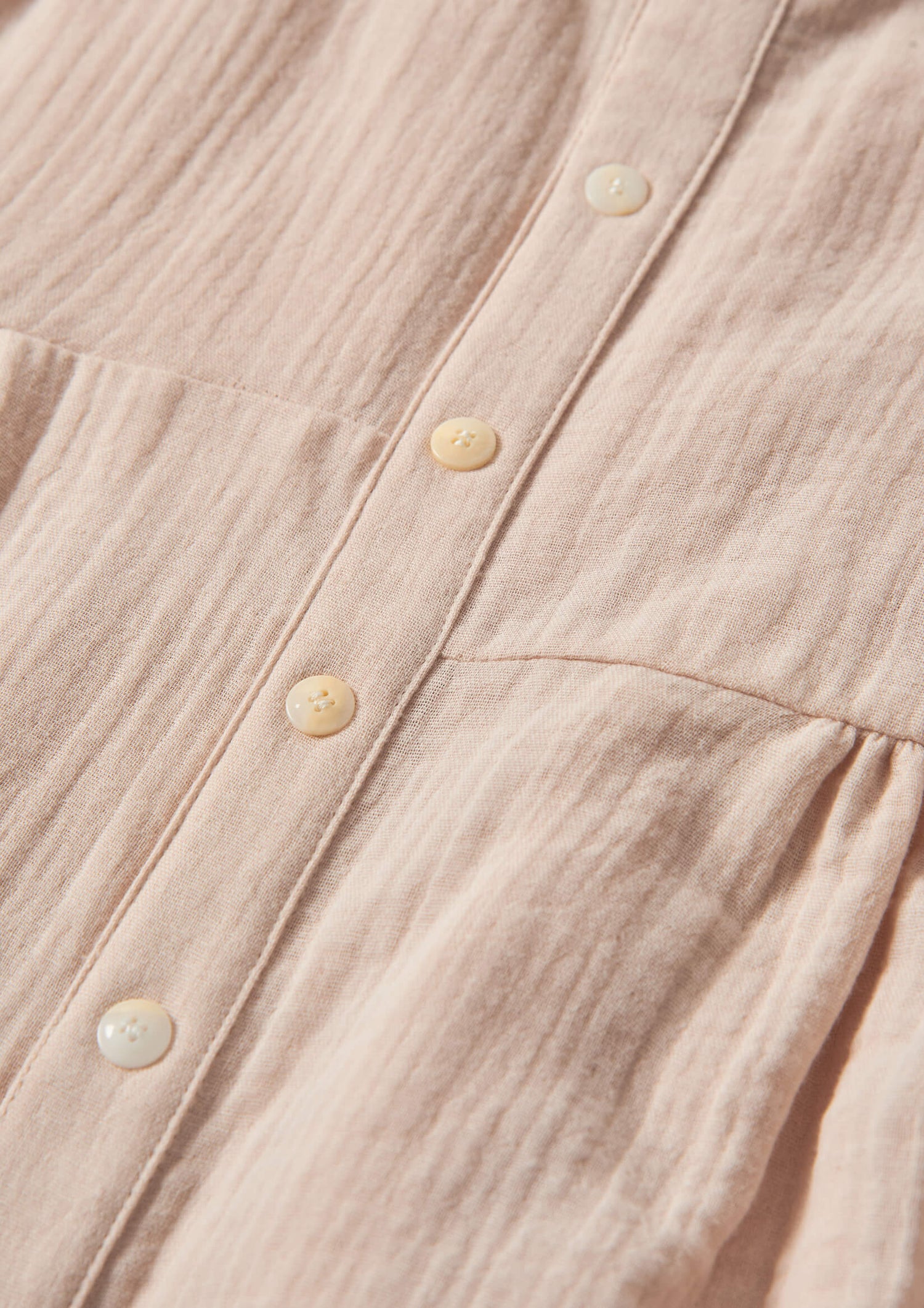 Popelin Dusty Pink Midi Skirt