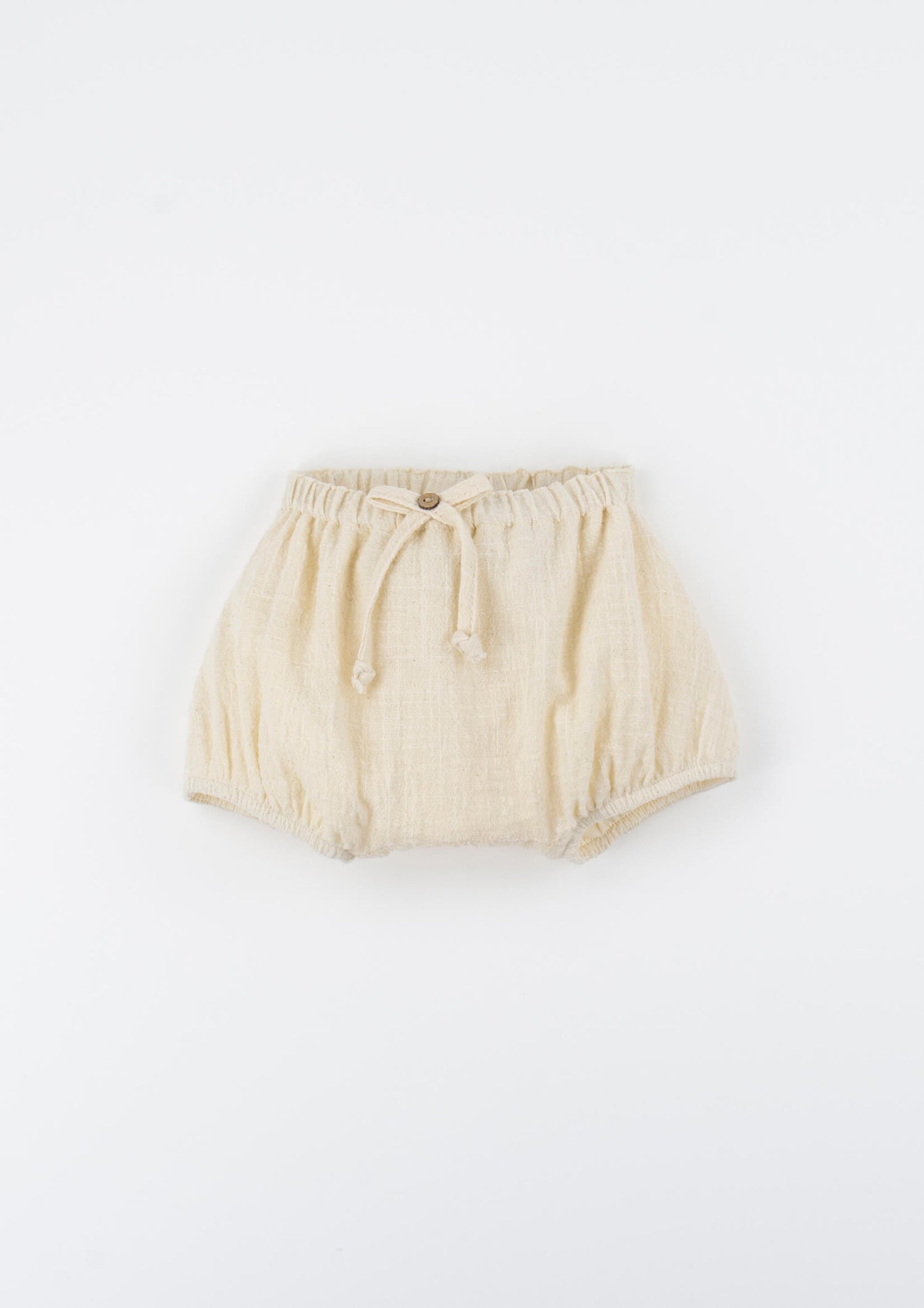 Popelin Off-White Basic Baby Culotte