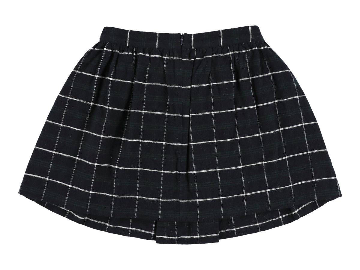 Morley Girls Blue Long Pleated Skirt