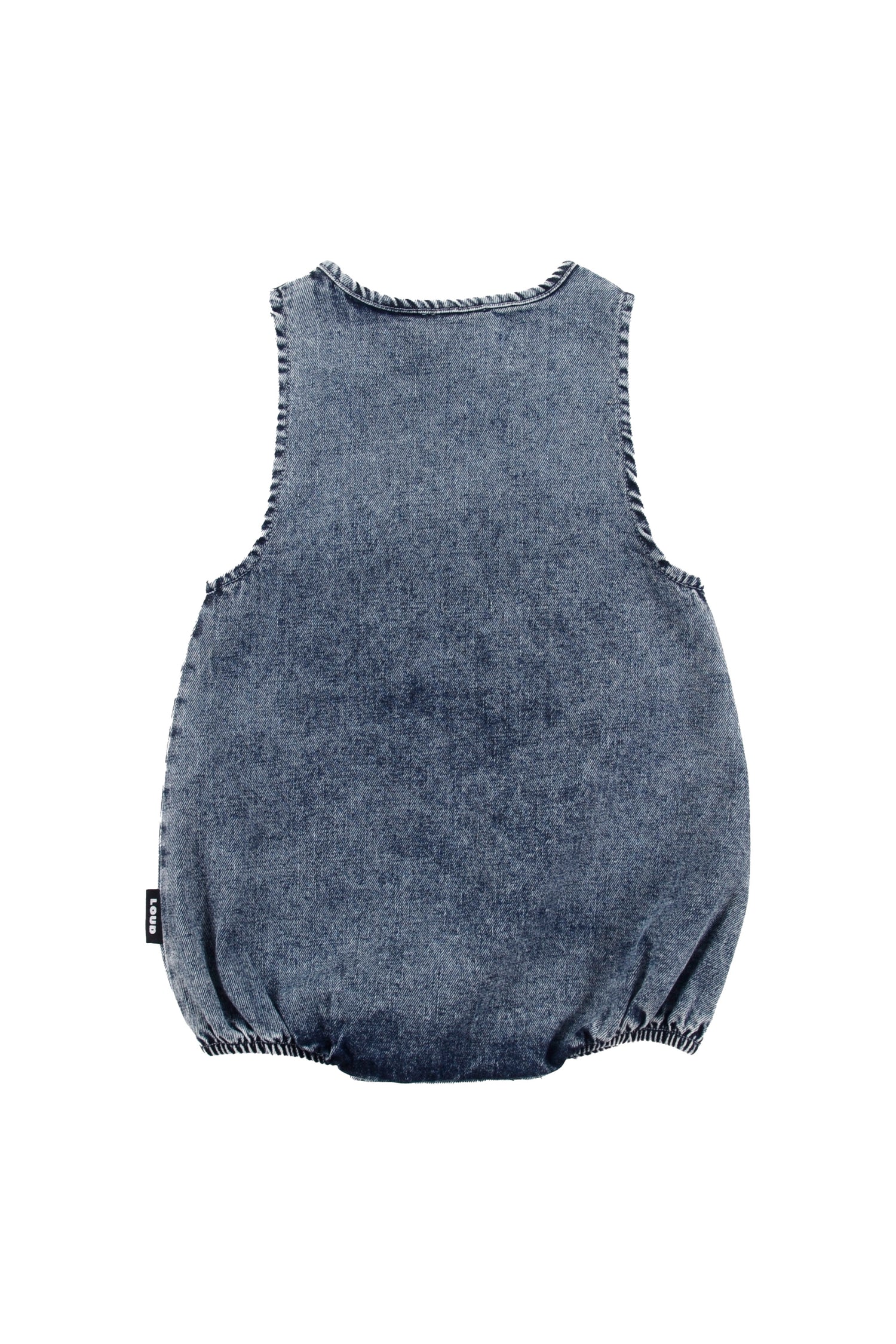 Loud Apparel Stone Wash Romper