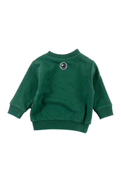 Loud Apparel Green and Sage Logo Simplicity Sweatshirt