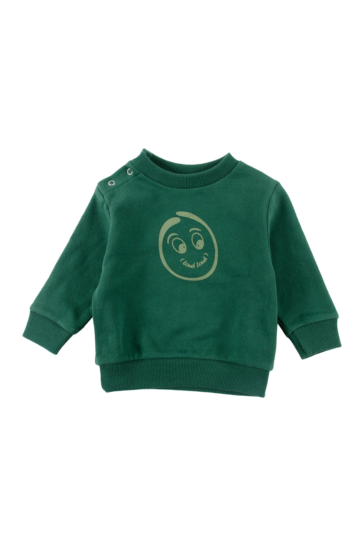 Loud Apparel Green and Sage Logo Simplicity Sweatshirt