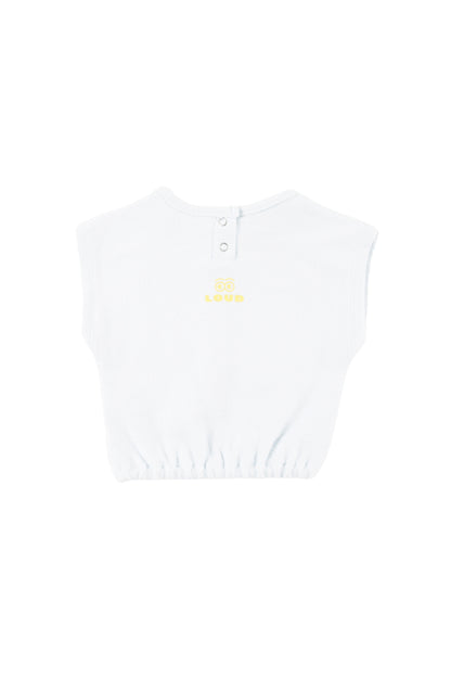 Loud Beach Flag Baby Top