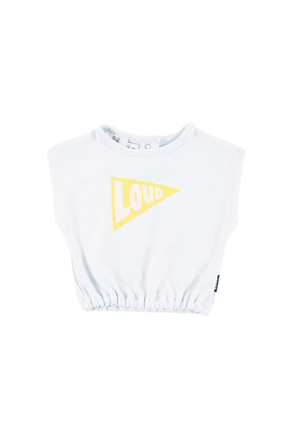 Loud Beach Flag Baby Top