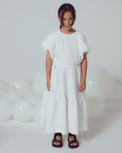 Unlabel White Embroidery Paige Dress