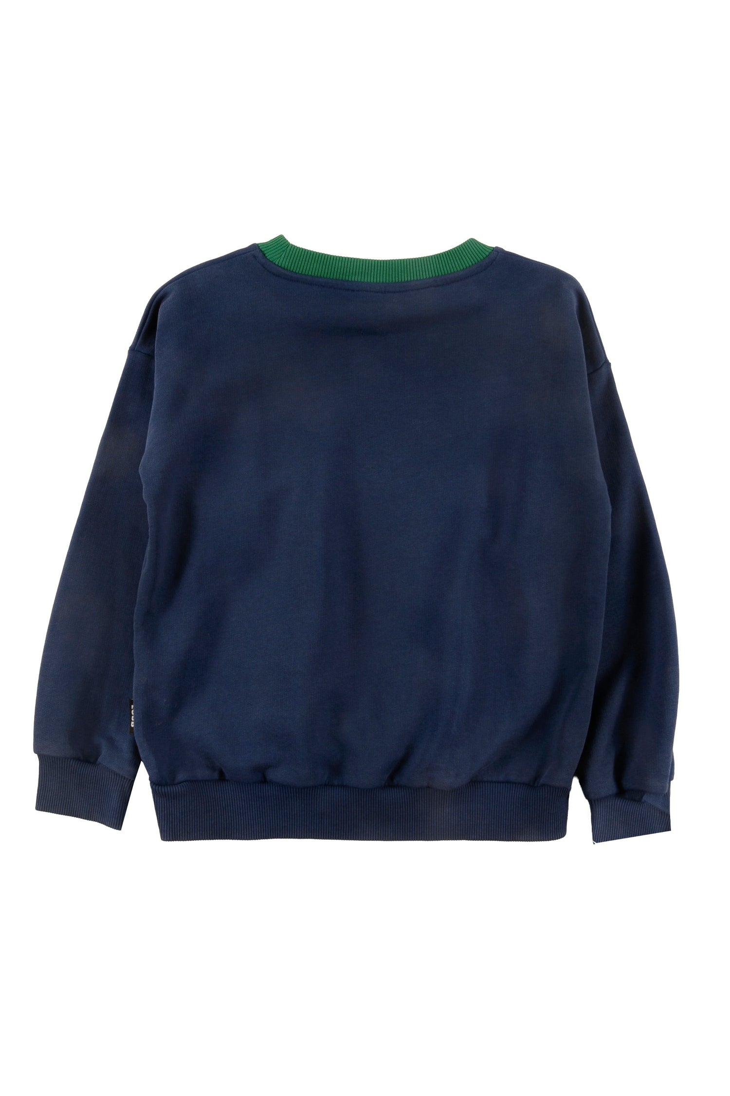 Loud Contrast Ribbed Neck Sweater