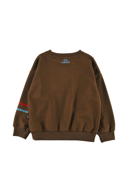 Loud Map Fondue Fudge Sweater