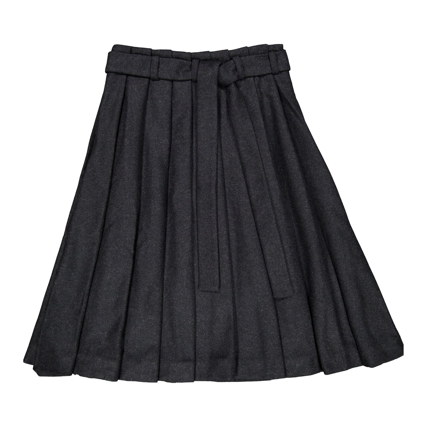 Unlabel Grey Wool Quiet Skirt