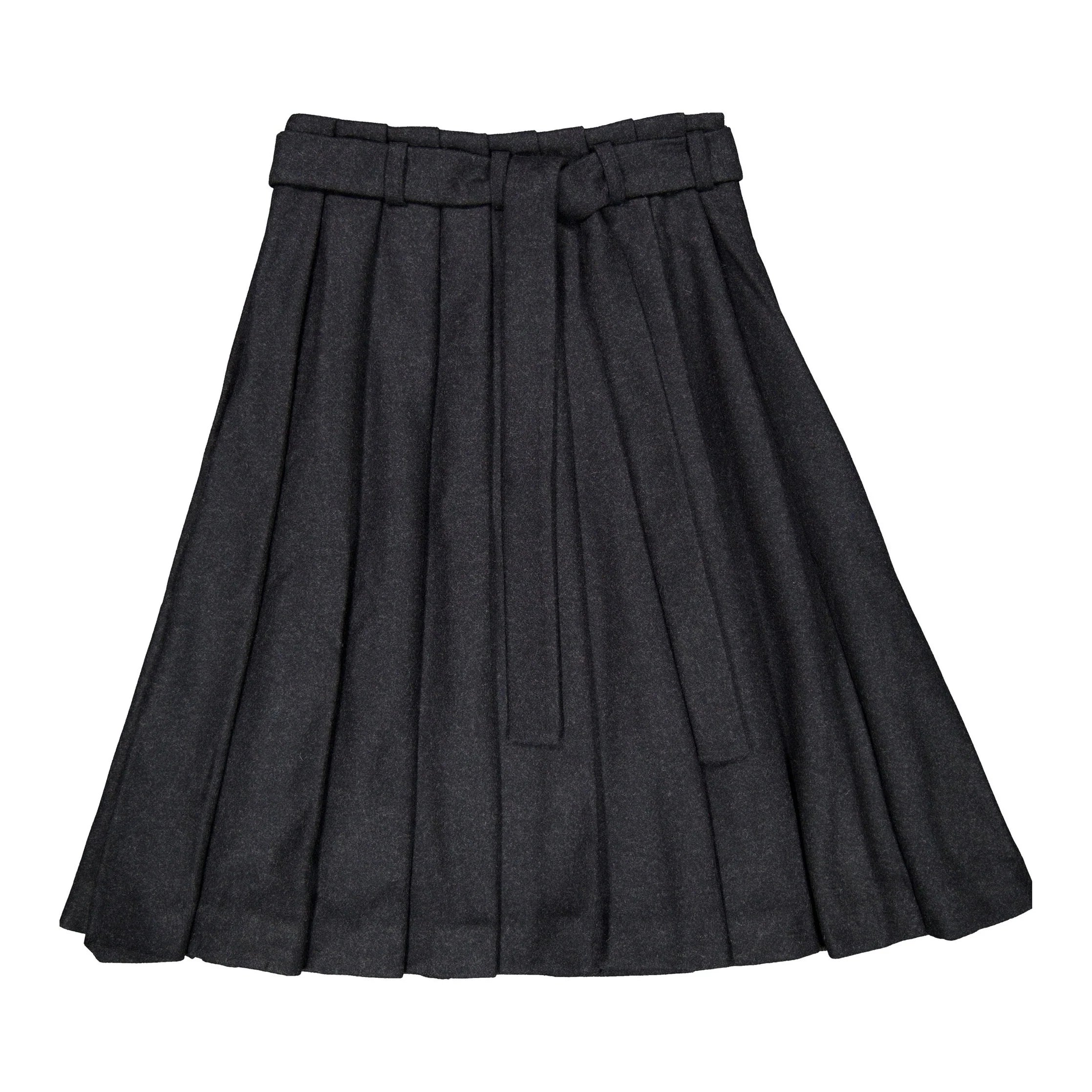 Unlabel Grey Wool Quiet Skirt