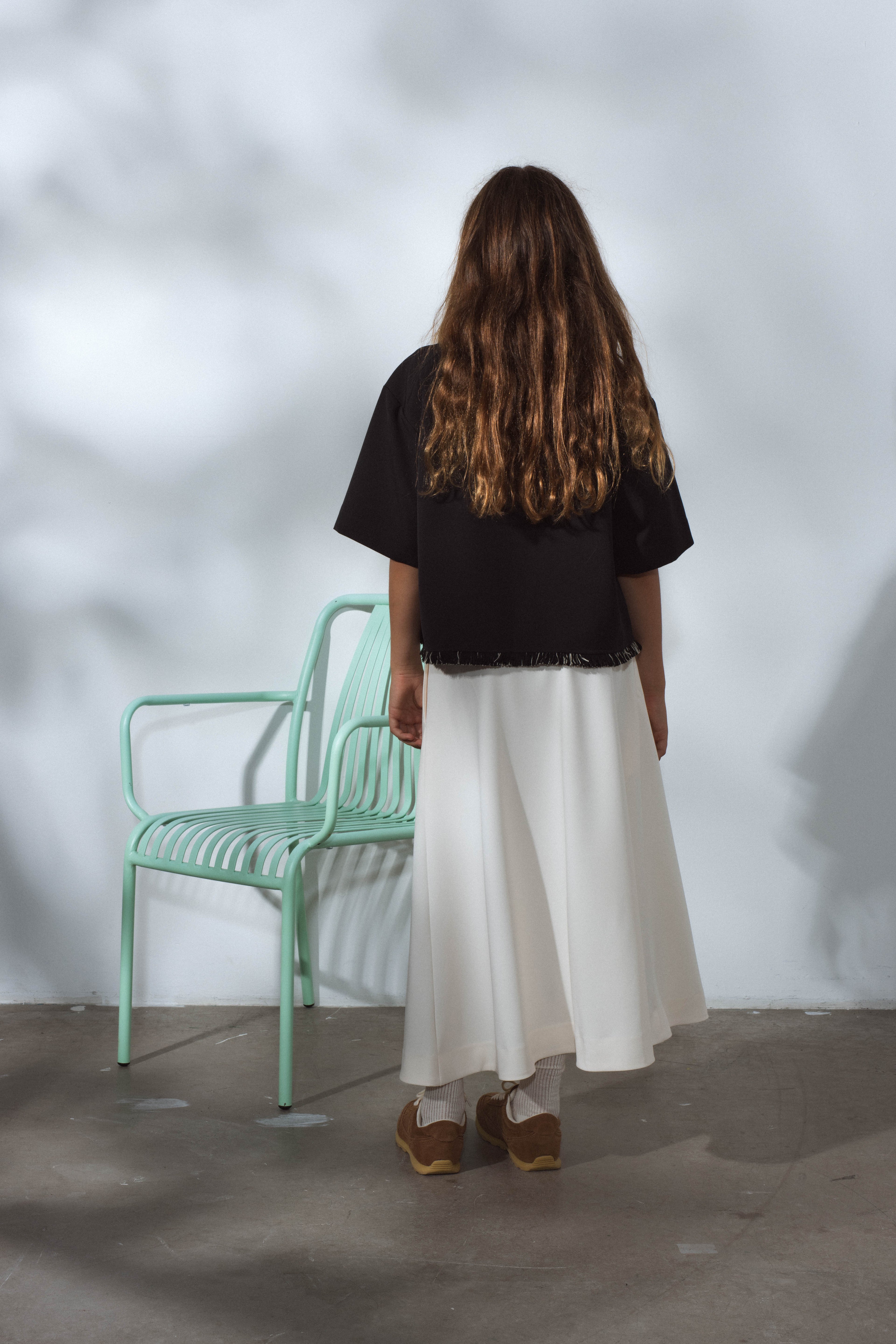 Unlabel Black Zephyr Top