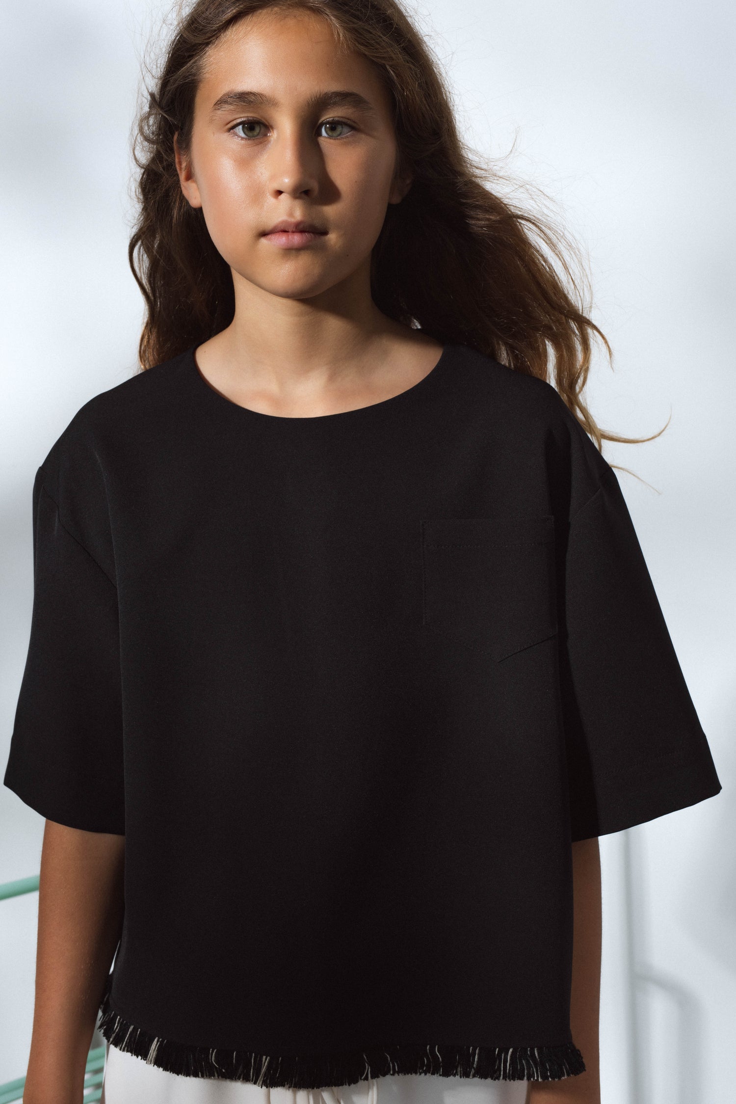 Unlabel Black Zephyr Top